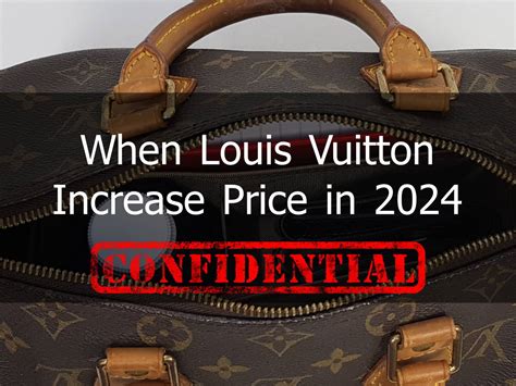 louis vuitton increase price 2020|Louis Vuitton price increase 2024.